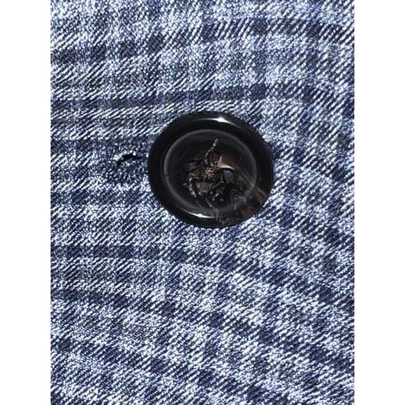 Lauren Ralph Lauren Men’s 48R Blue Plaid Blazer Sport Coat Polyester Viscose - Picture 3 of 14